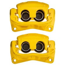 Front YLW CALIPER PAIR W/BRKT image 1
