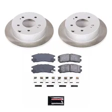 Rear SEMI-COATED ROTOR KIT for Mitsubishi image 1
