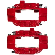 Front RED CALIPER PAIR W/O BRKT image 4
