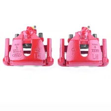 Front RED CALIPER PAIR W/BRKT for Mazda image 2