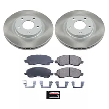 Front SEMI-COATED ROTOR KIT image 1
