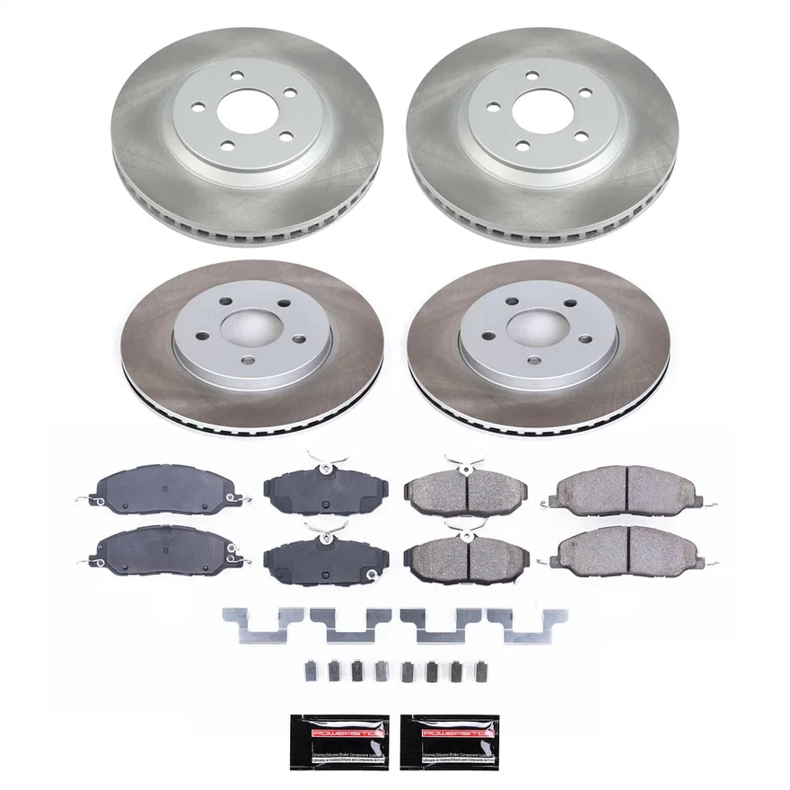 SEMI-COATED ROTOR KIT for Ford Mustang