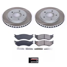Front SEMI-COATED ROTOR KIT image 1