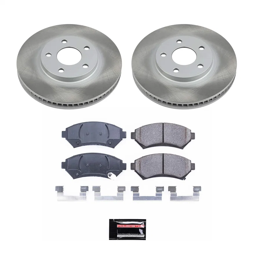 Front SEMI-COATED ROTOR KIT