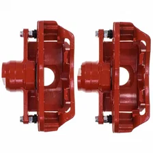 Front RED CALIPER PAIR W/BRKT for Ford Focus image 5