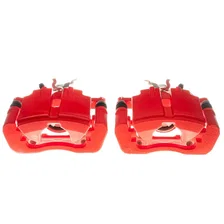 Rear RED CALIPER PAIR for Ford Mustang image 2