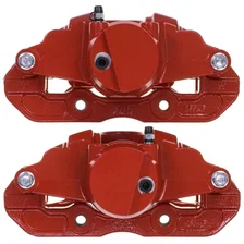 Front RED CALIPER PAIR W/BRKT for Ford Focus image 3