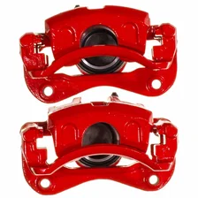 Front RED CALIPER PAIR W/BRKT for Hyundai Elantra image 2