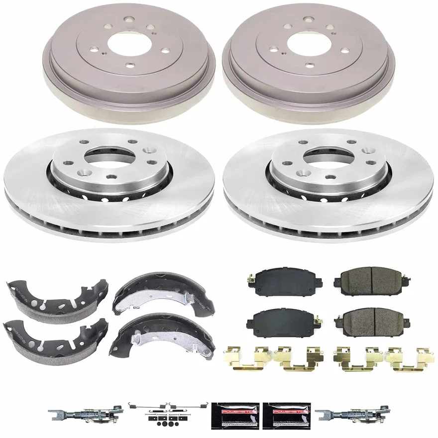 Front and Rear AUTOSPECIALTY BRAKE KIT for Nissan Sentra