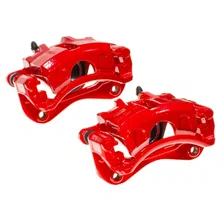 Front RED CALIPER PAIR W/BRKT for Hyundai Elantra image 6