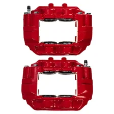 Front RED CALIPER PAIR W/O BRKT for Toyota image 4