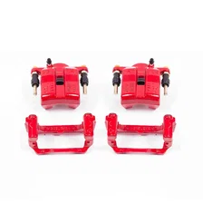 Front RED CALIPER PAIR W/BRKT for Mazda MX-5 Miata image 2