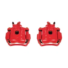 Front RED CALIPER PAIR W/BRKT for Toyota Tacoma image 2