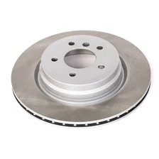 Rear SEMI COATED ROTOR for BMW image 1