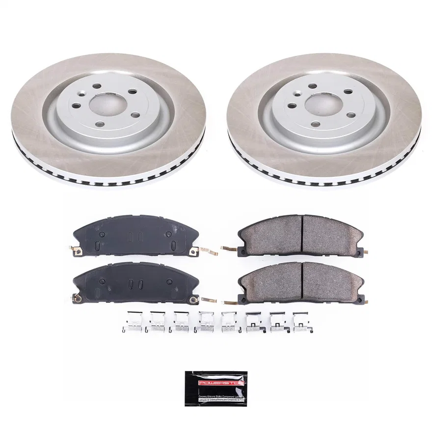 Front SEMI-COATED ROTOR KIT