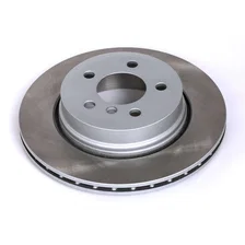 Rear SEMI COATED ROTOR for BMW X3 image 1
