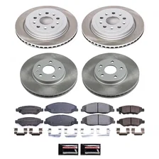 SEMI-COATED ROTOR KIT for Cadillac CTS image 1