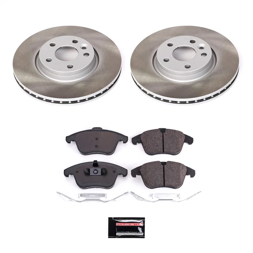 Front SEMI-COATED ROTOR KIT for Volvo