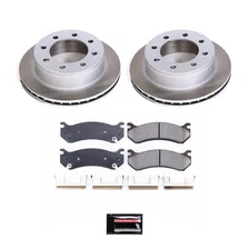 Rear SEMI-COATED ROTOR KIT image 1