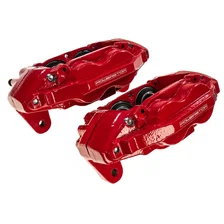 Front RED CALIPER PAIR W/O BRKT for Toyota image 6