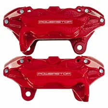 Front RED CALIPER PAIR W/O BRKT for Toyota image 2