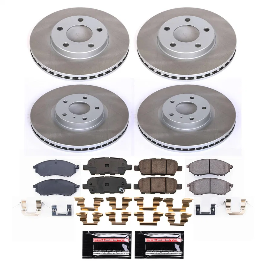 SEMI-COATED ROTOR KIT for Nissan 370Z
