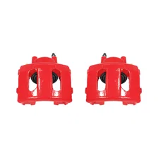 Front RED CALIPER PAIR W/O BRKT for Jeep image 3