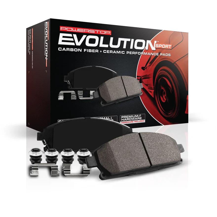 PowerStop Z23-1286, Front Z23 EVO SPORT PAD W/HDW
