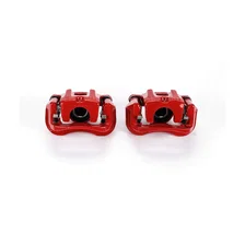 Rear RED CALIPER PAIR W/BRKT for Toyota Highlander image 2