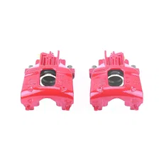 Front RED CALIPER PAIR W/O BRKT for Ford Focus image 2