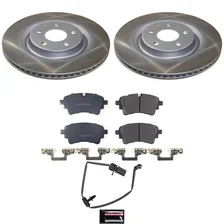 Rear SEMI-COATED ROTOR KIT for Audi image 1