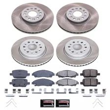 SEMI-COATED ROTOR KIT for Buick Enclave image 1