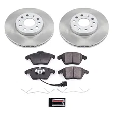 Front SEMI-COATED ROTOR KIT for Volkswagen image 1