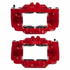 Front RED CALIPER PAIR W/O BRKT image 5