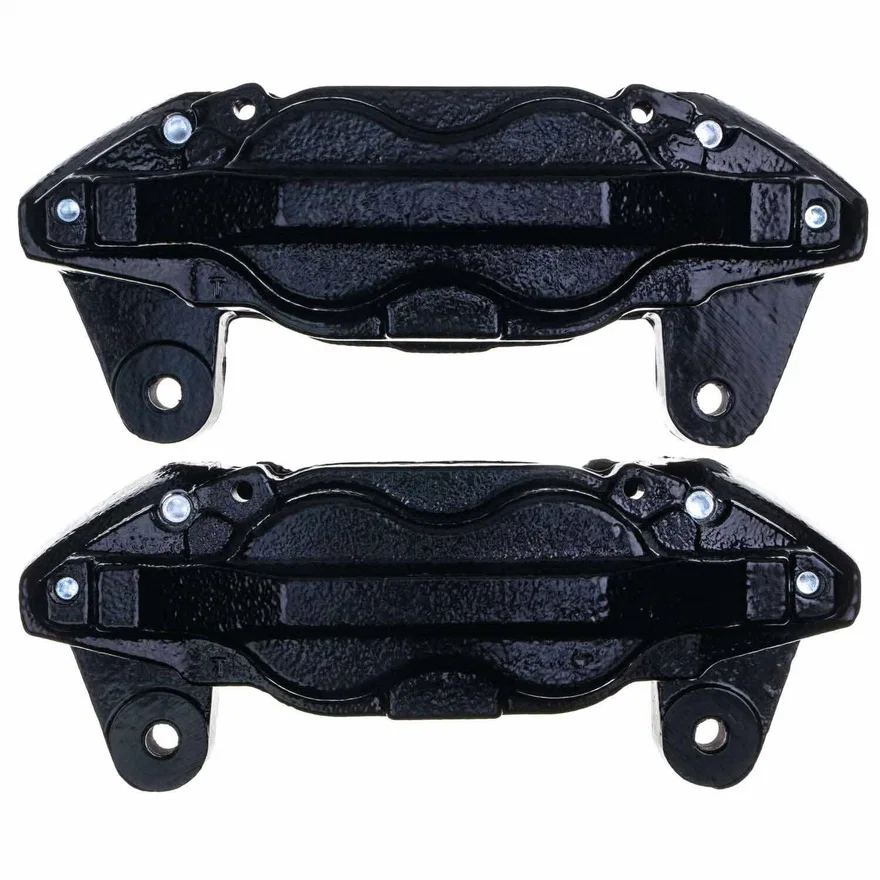 Front BLK CALIPER PAIR W/O BRKT for Toyota