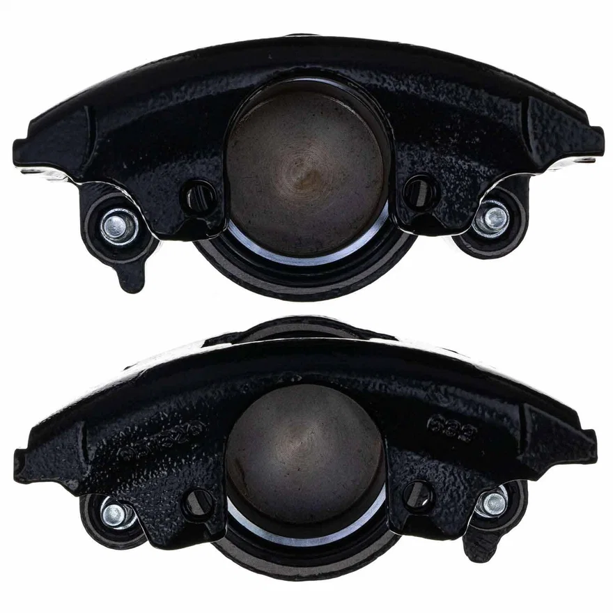 Front BLK CALIPER PAIR W/O BRKT