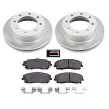 Front SEMI-COATED ROTOR KIT image 1