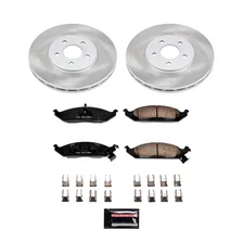 Front SEMI-COATED ROTOR KIT image 1