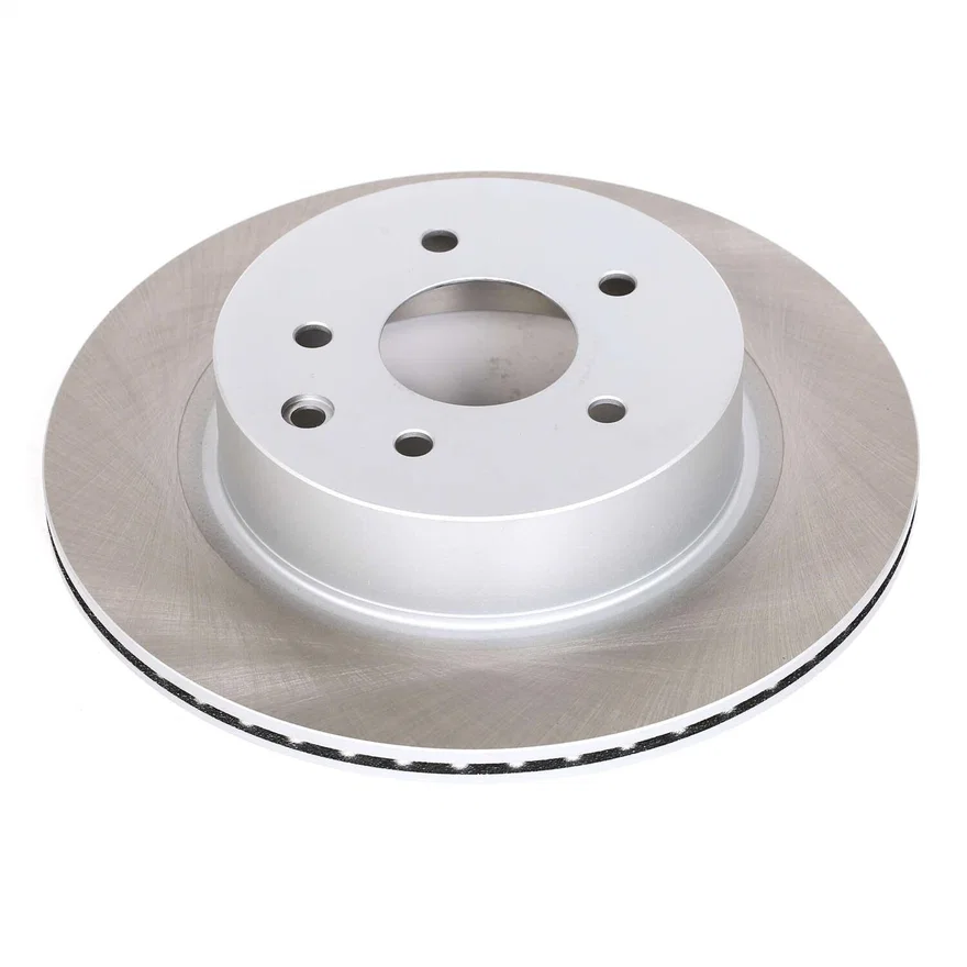 PowerStop AR8578SCR, Rear SEMI COATED ROTOR for Ford