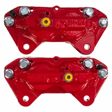 Front RED CALIPER PAIR W/O BRKT image 3