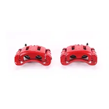 Front RED CALIPER PAIR W/BRKT image 2