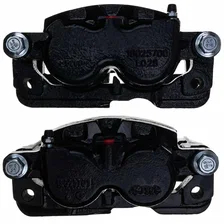 Front BLK CALIPER PAIR W/BRKT image 2