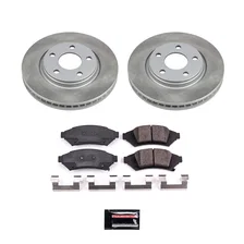 Rear SEMI-COATED ROTOR KIT for Pontiac G5 image 1