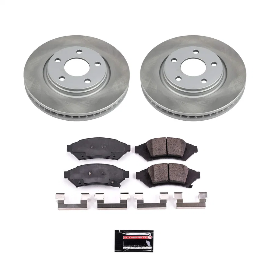 Rear SEMI-COATED ROTOR KIT for Pontiac G5