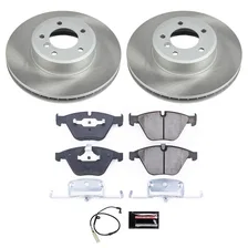 Front SEMI-COATED ROTOR KIT for BMW 525i image 1