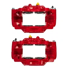 Front RED CALIPER PAIR W/O BRKT for Toyota image 5