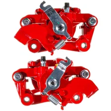 Rear RED CALIPER PAIR W/BRKT for Kia Soul image 2