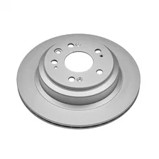 Rear EVOLUTION COATED ROTOR for Acura RL image 2