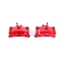Rear RED CALIPER PAIR W/BRKT for Mitsubishi Endeavor image 2