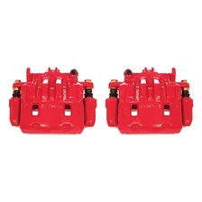 Front RED CALIPER PAIR W/BRKT image 2